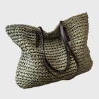 Ingrid - Vevd shopperveske