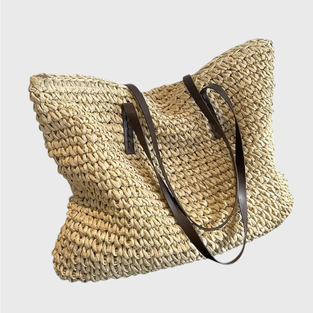 Ingrid - Vevd shopperveske