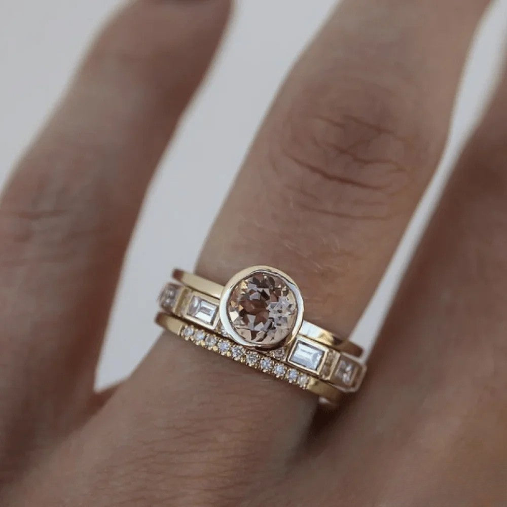 Signe - Elegant ring med innlegget