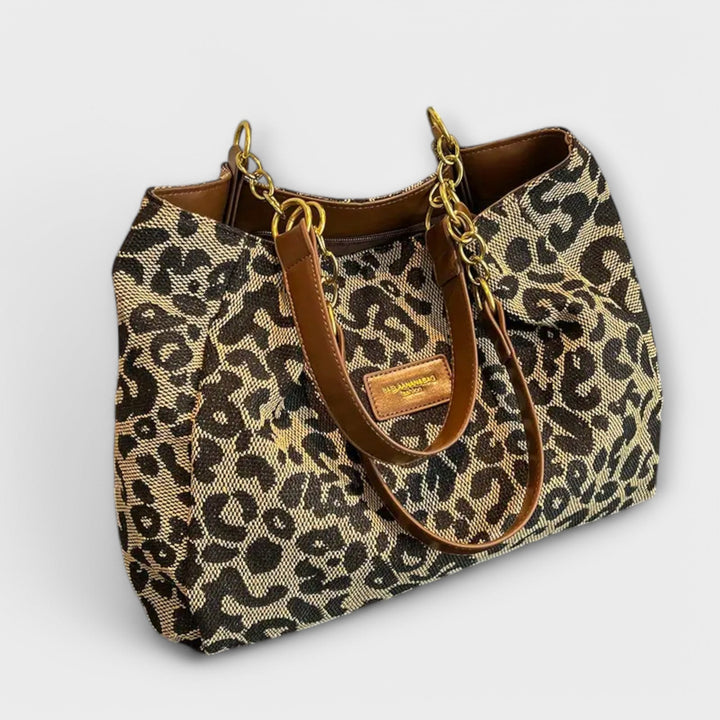 Sigrun - Leopard shopper