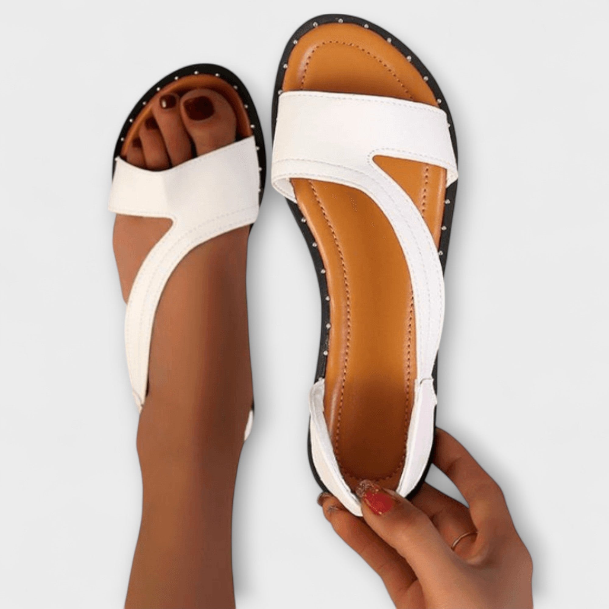 Ronja - Moderne Sandaler med myk såle