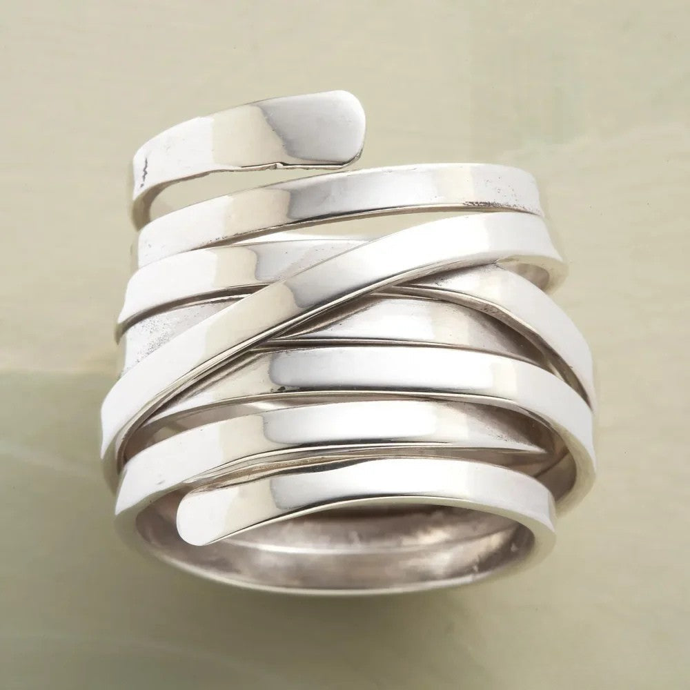 Thea - Antikk Tykk Lag Ring
