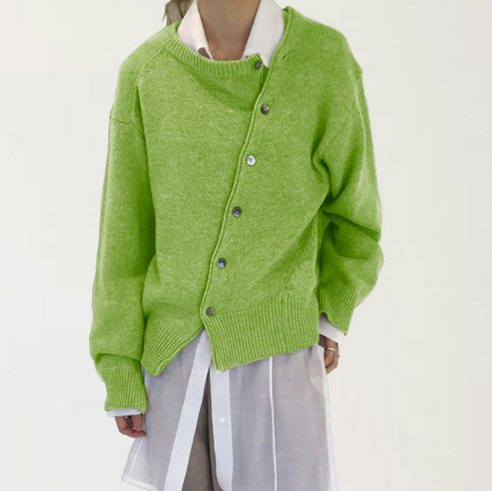 Astrid - Beige avslappet cardigan