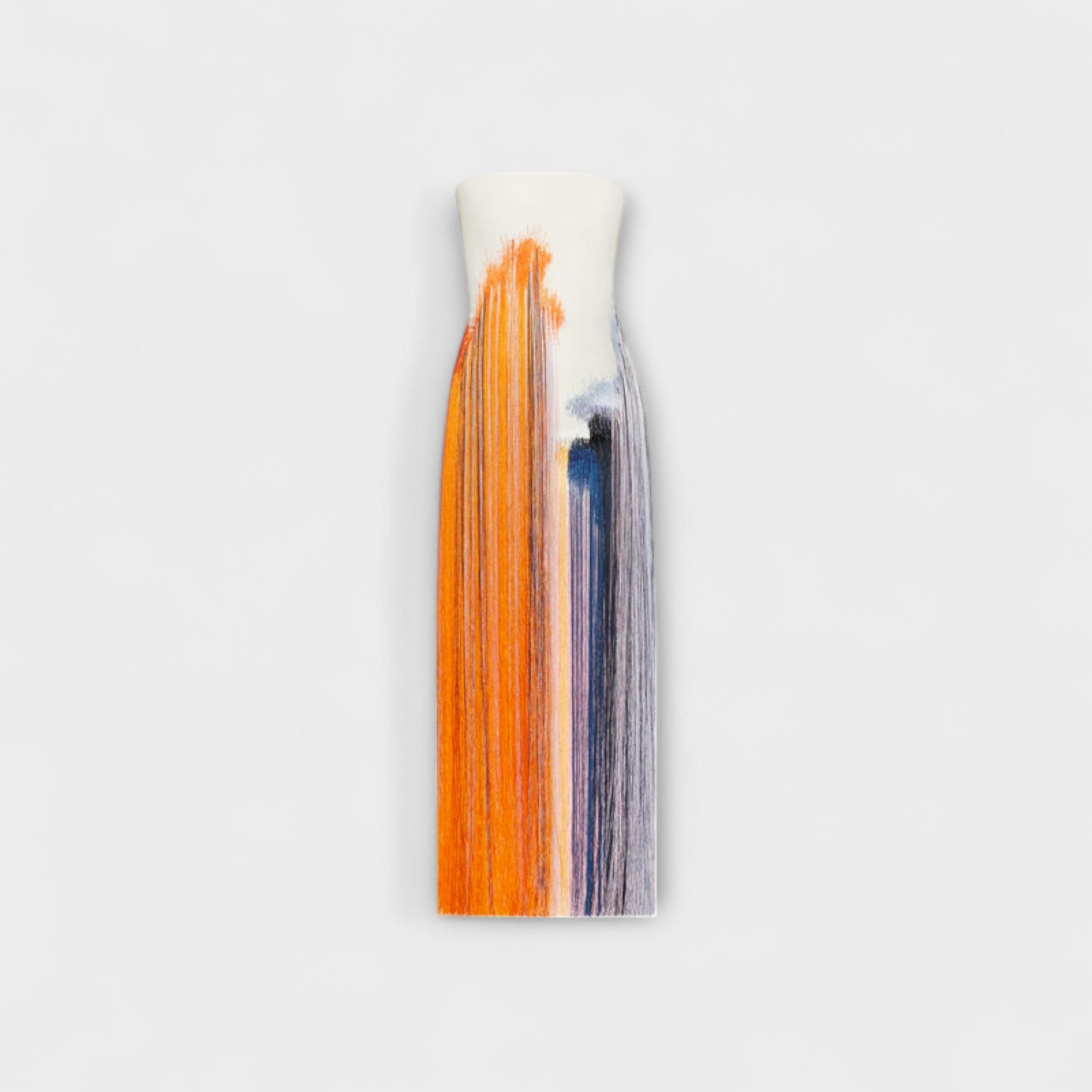 Hulda - Stilig Colorblock-kjole med frynser