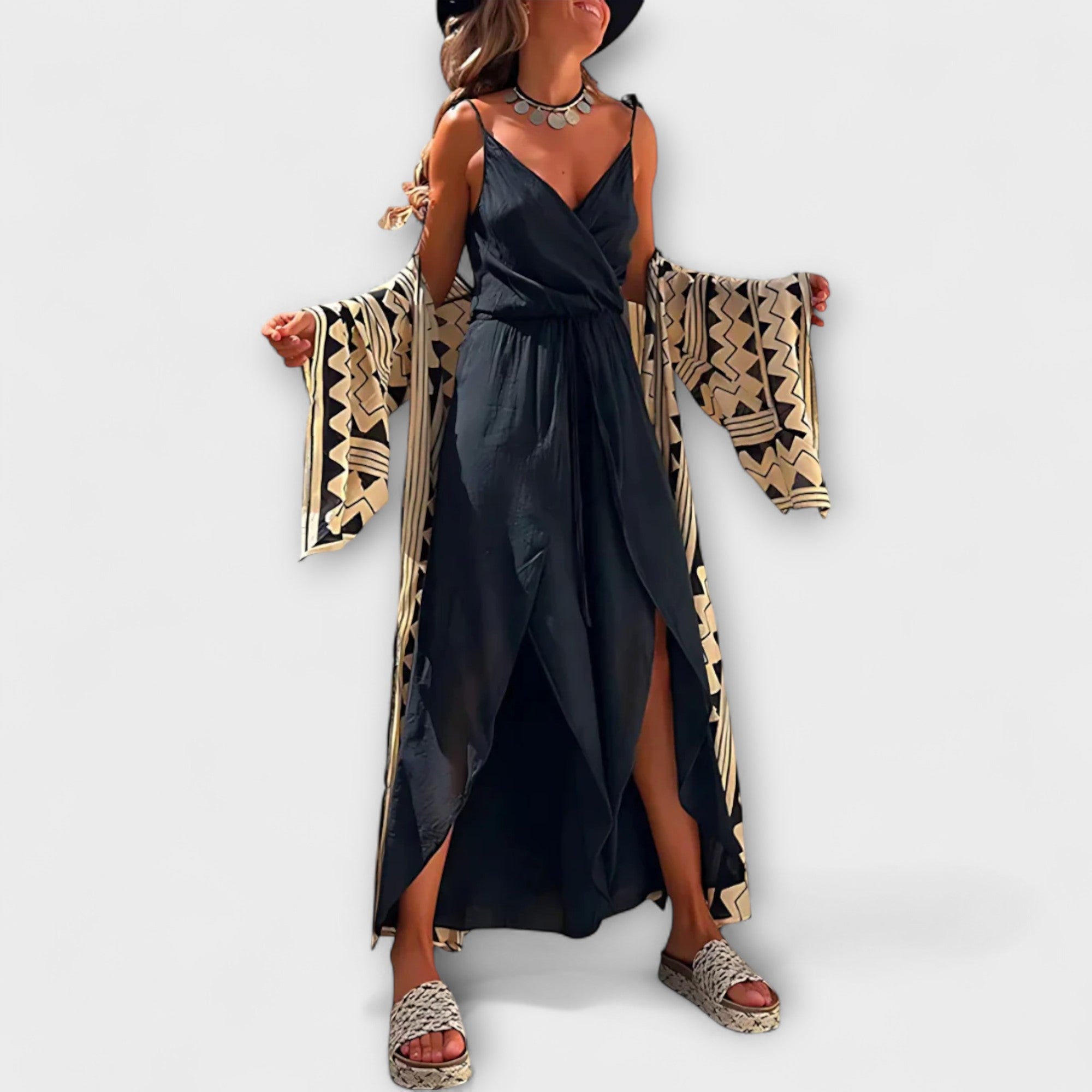 Ragna - Donatila Sideåpning Buksedress