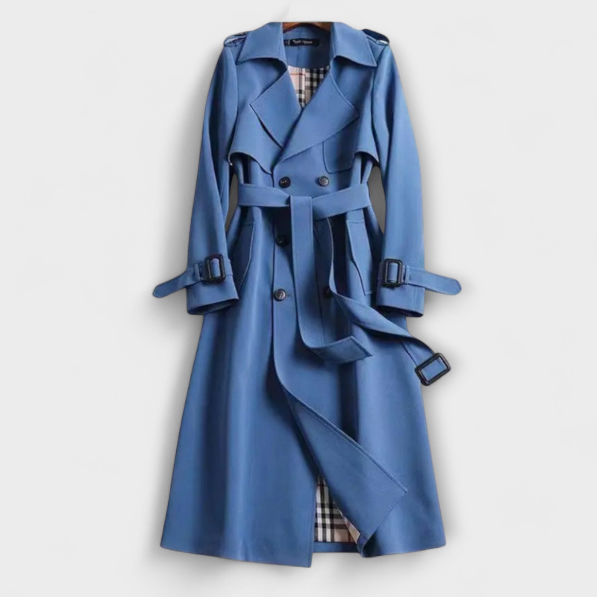 Else - Beige klassisk dame-trenchcoat