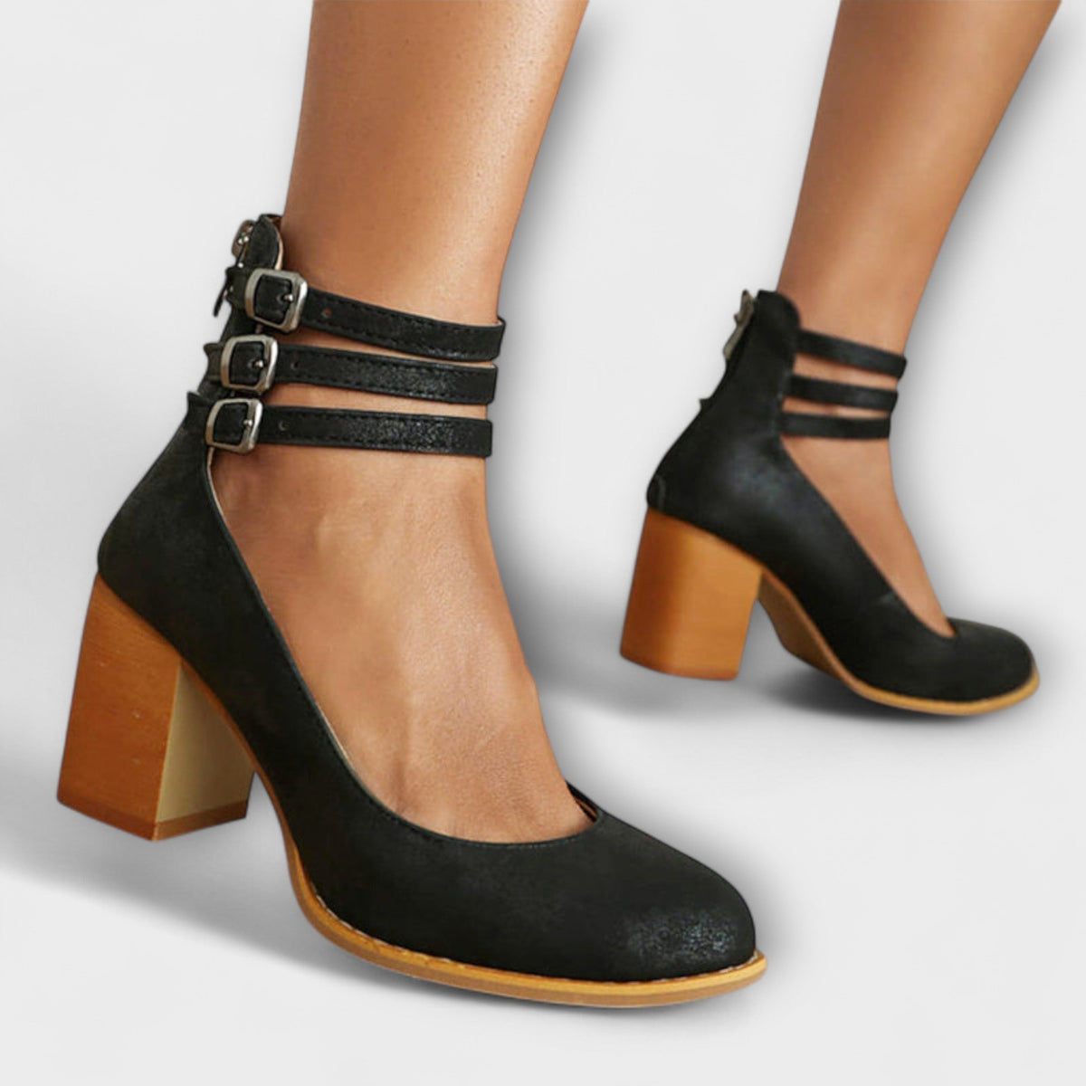 Tuva - Pumps med dobbel ankelrem