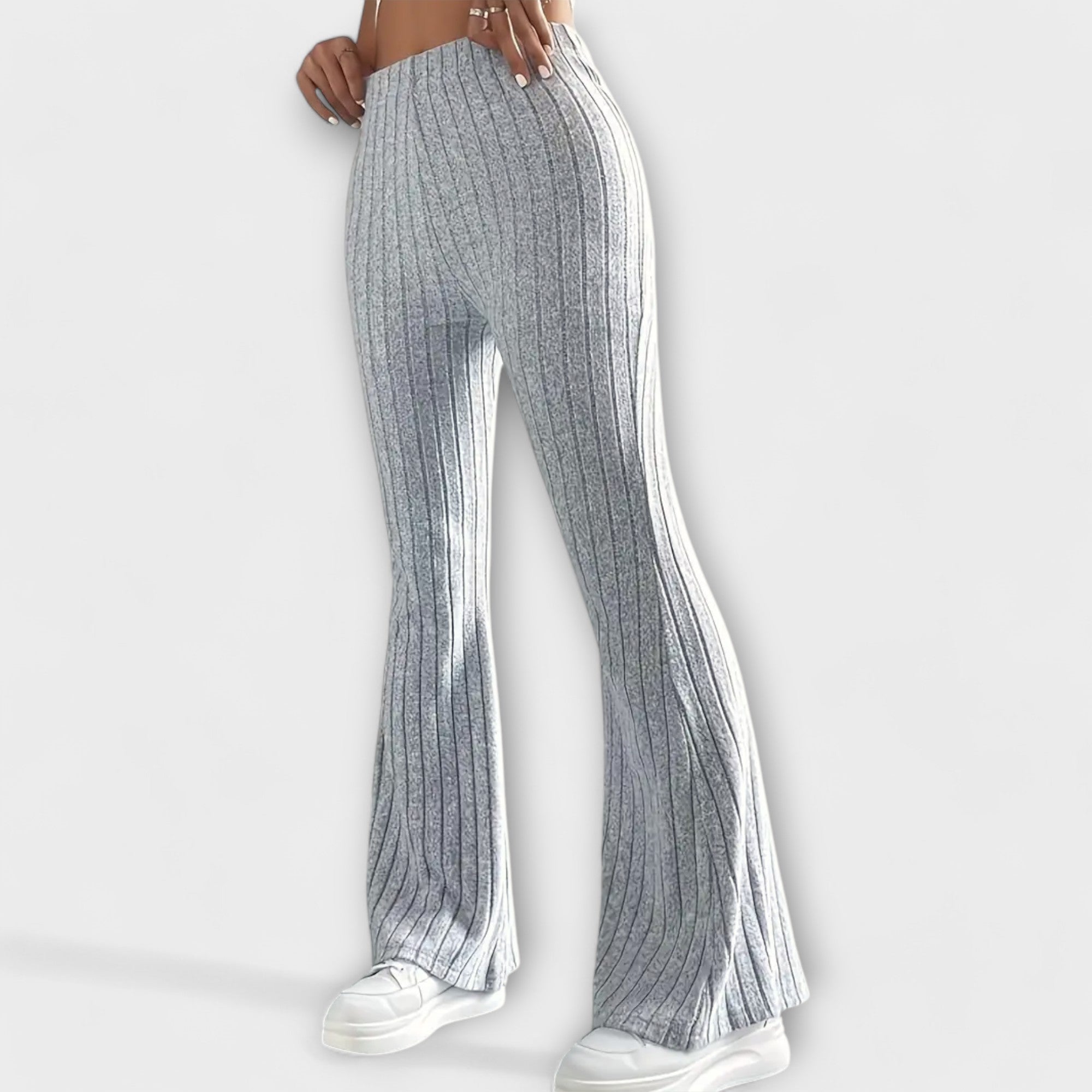 Agnes - Elegante Strikk-bukser