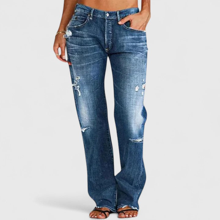 Karin - Elegante Brukte Jeans