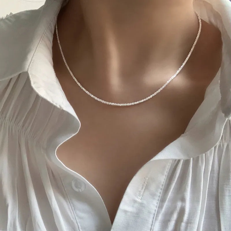 Cecilie - Elegance-klokke-halskjede