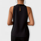 Iselin - Champagnefarget bar-skulder-topp