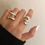 Kari-Anne - Elegant justerbar ring
