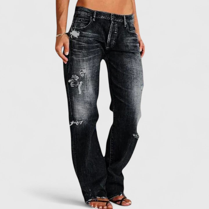 Karin - Elegante Brukte Jeans
