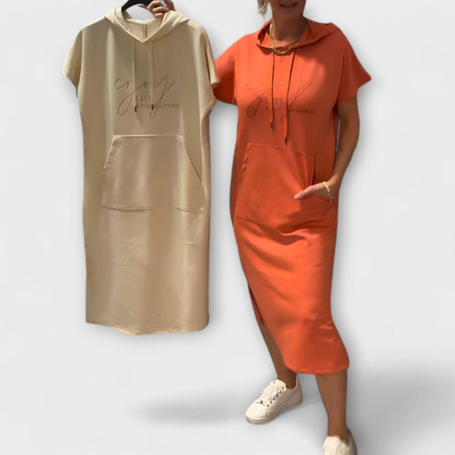 Amanda - Avslappet hettekjole
