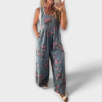Trine - Avslappede jeans-selebukser