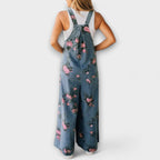 Trine - Avslappede jeans-selebukser