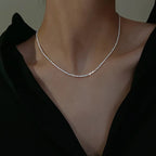 Cecilie - Elegance-klokke-halskjede