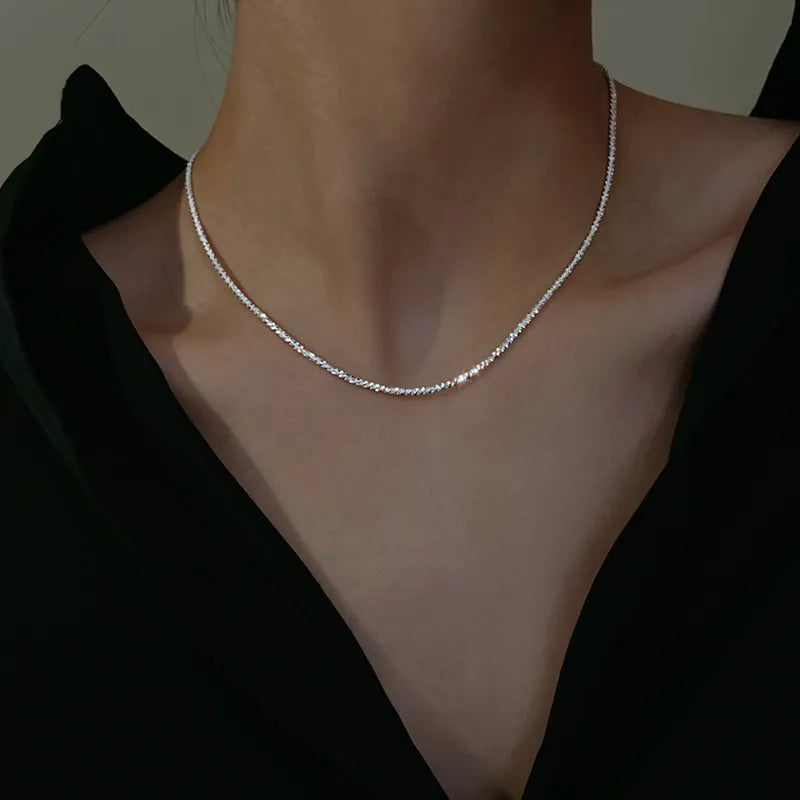 Cecilie - Elegance-klokke-halskjede
