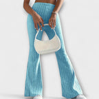Agnes - Elegante Strikk-bukser