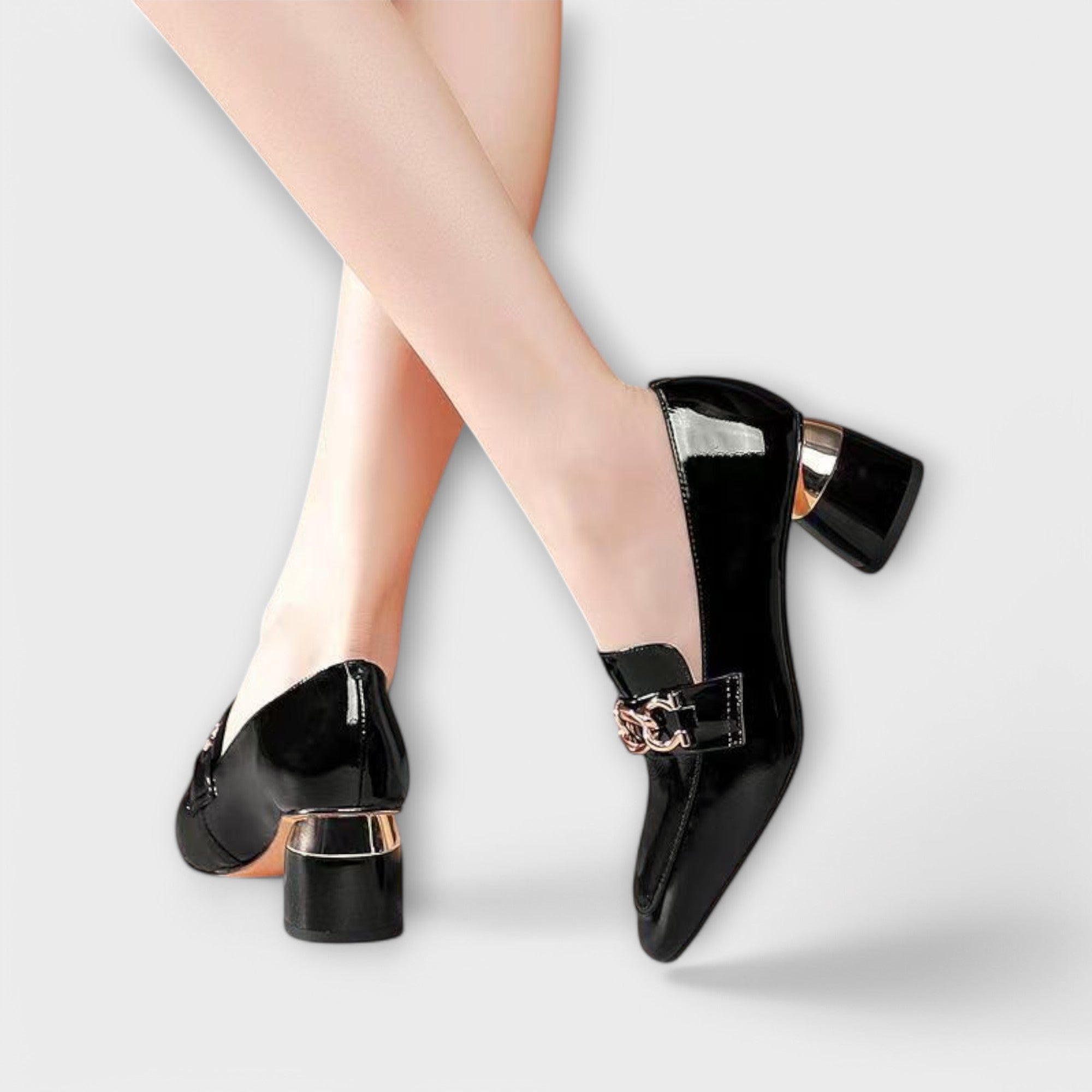Marianne - Elegante Loafers med spenne