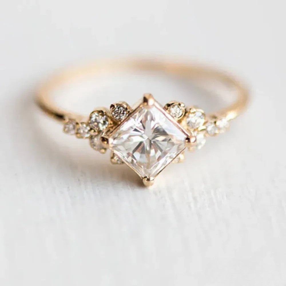 Camilla - Elegant krone-ring