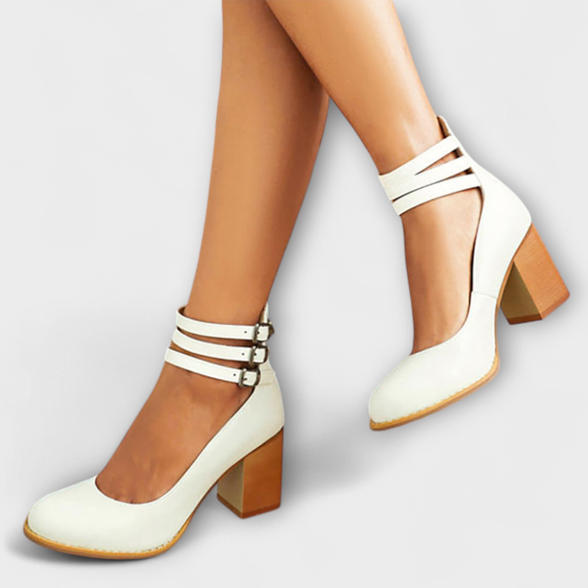 Tuva - Pumps med dobbel ankelrem