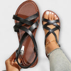 Ellen - Sandaler med kryssremmer