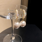Iris - Elegante øredobber med perle-detaljer