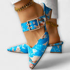 Ingrid - Fargerike Komfortpumps