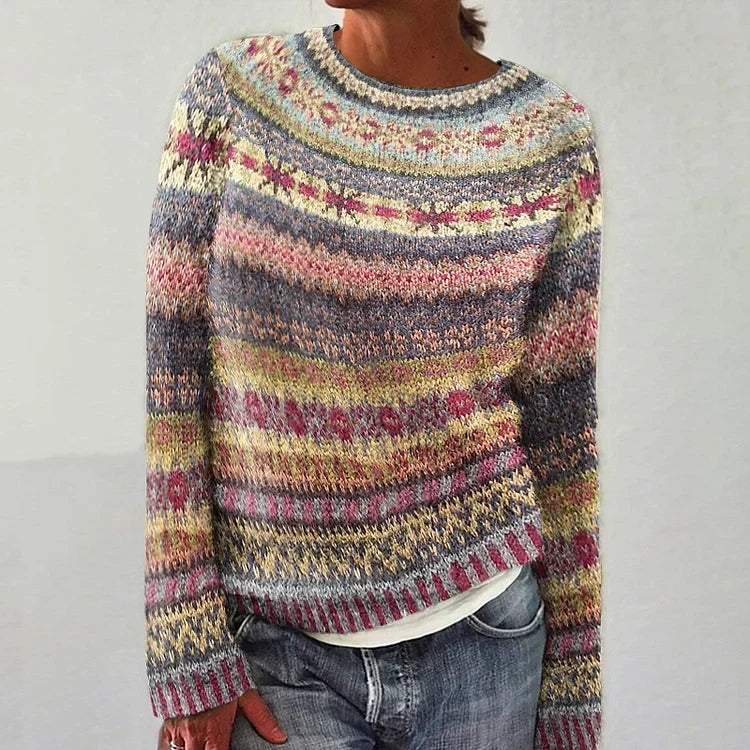 Holly | Vintage-strikkegenser