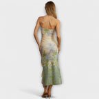 Eli - Kremfarget strapless kjole fra Sea & Salt