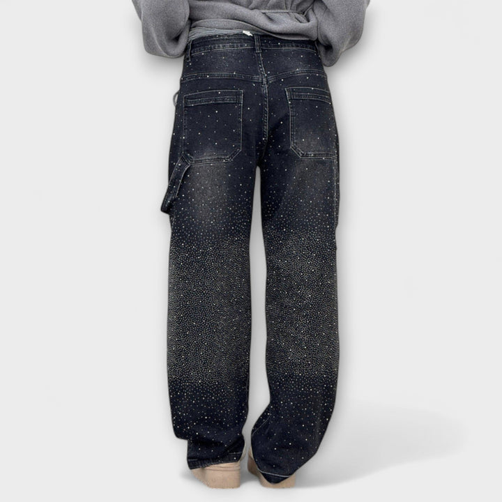 Reidun - Glitrende ballongjeans