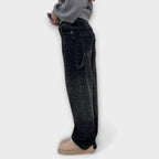 Reidun - Glitrende jeans med ballongsnitt