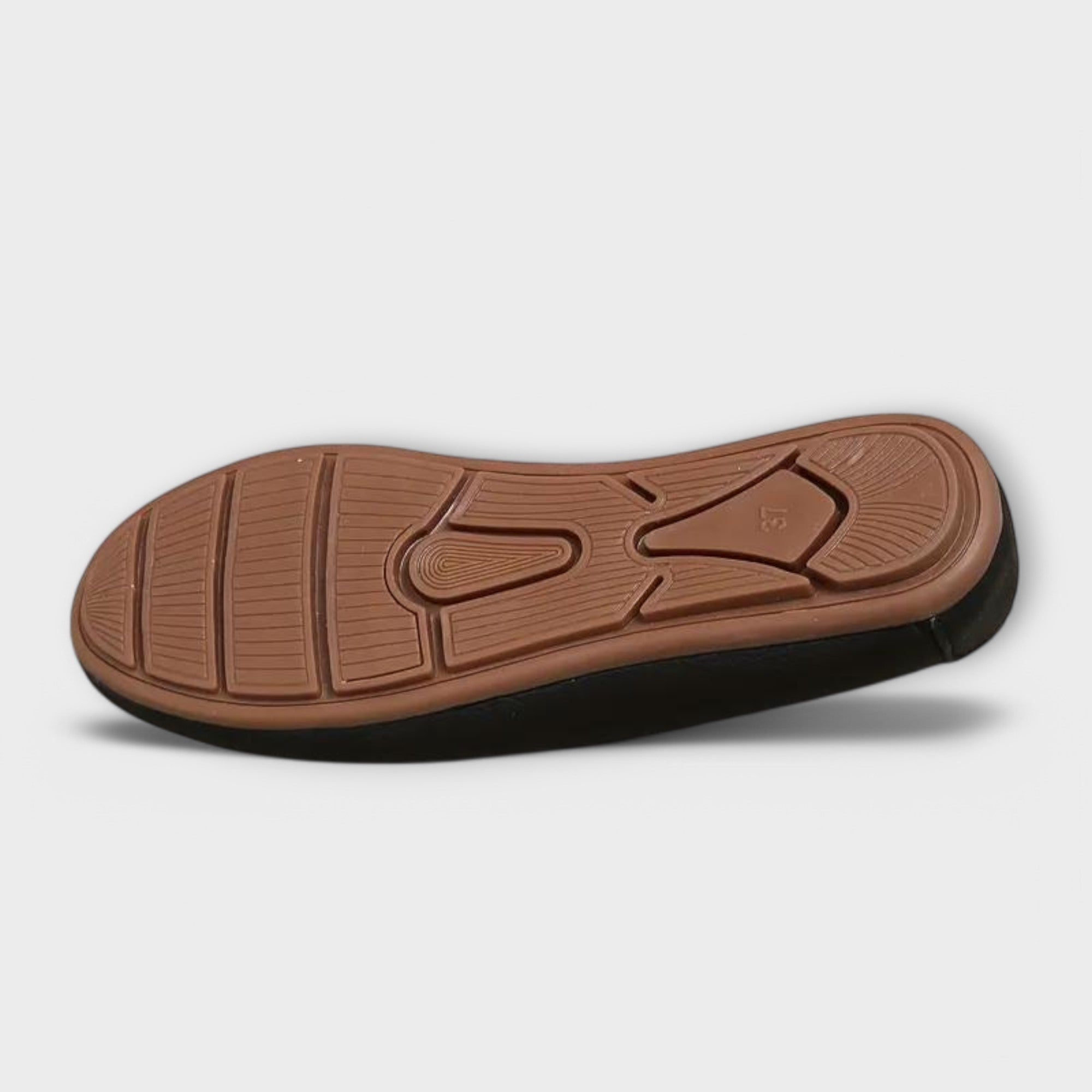 Ada - Sorte Loafers med spenne