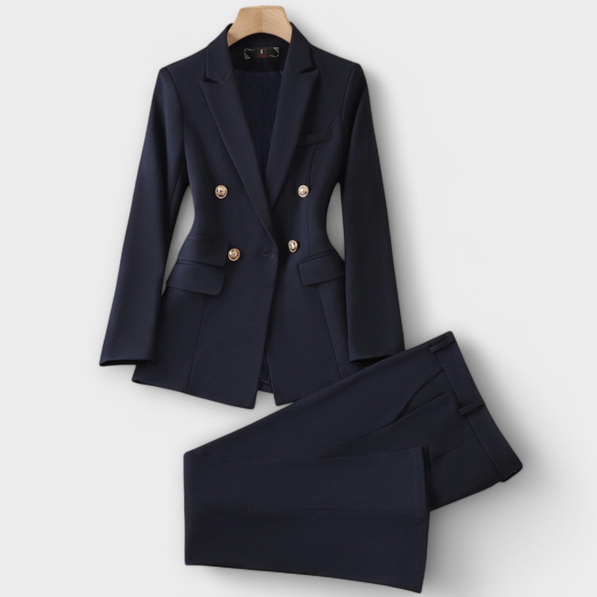 Dagny - Hvitt sett med blazer og bukser