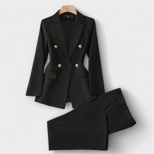 Dagny - Hvitt sett med blazer og bukser
