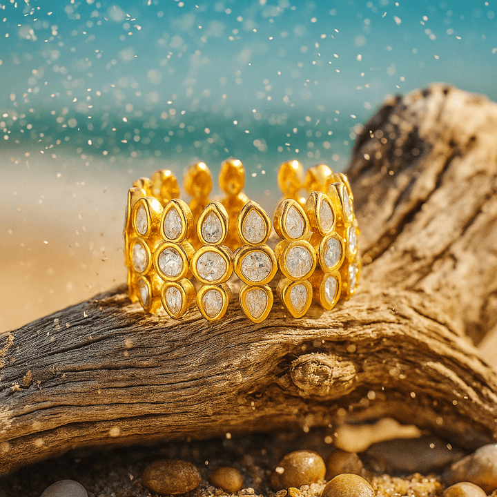 Sunniva – Morning Jewel with Glittering Gemstones