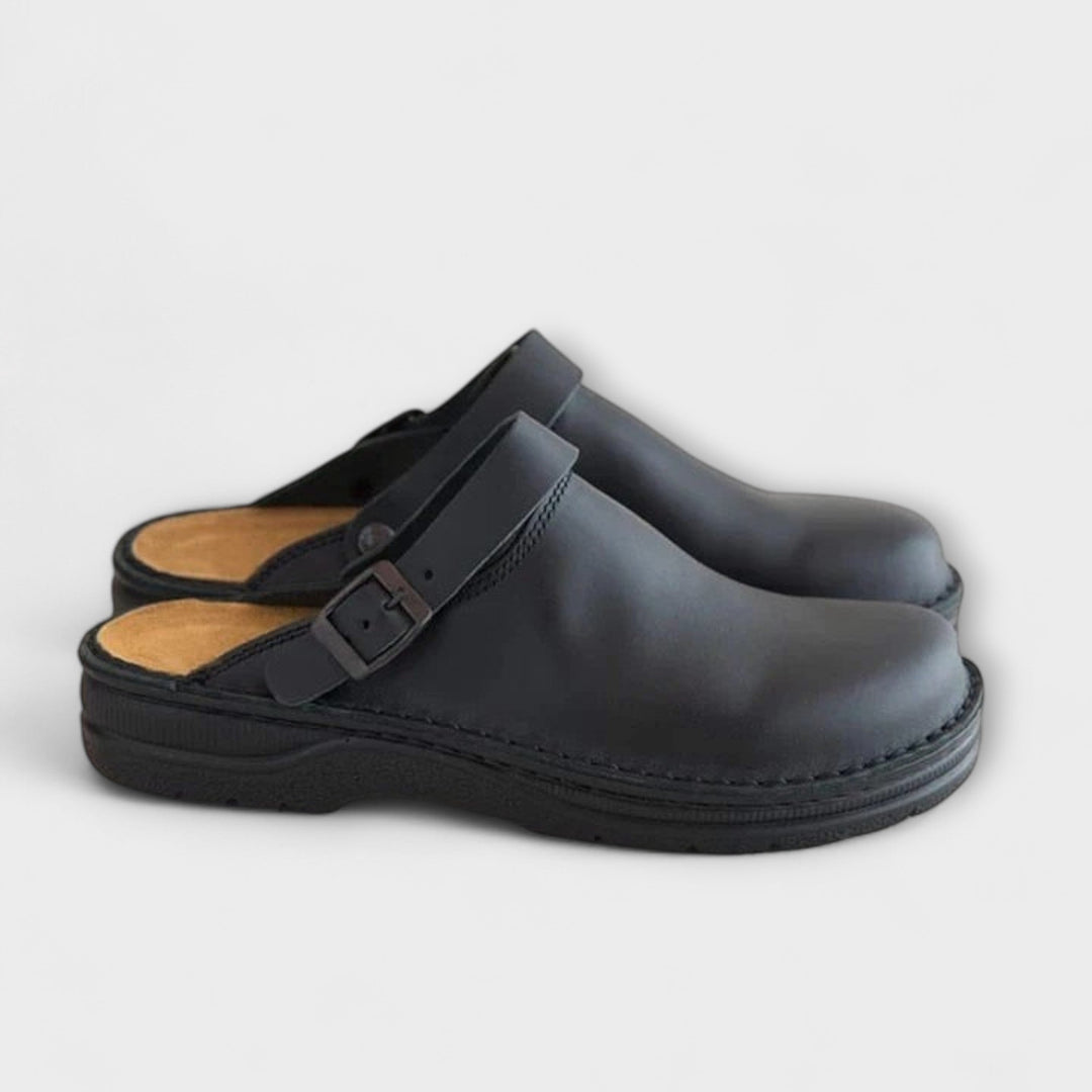 Line - Komfortable skinnsandaler