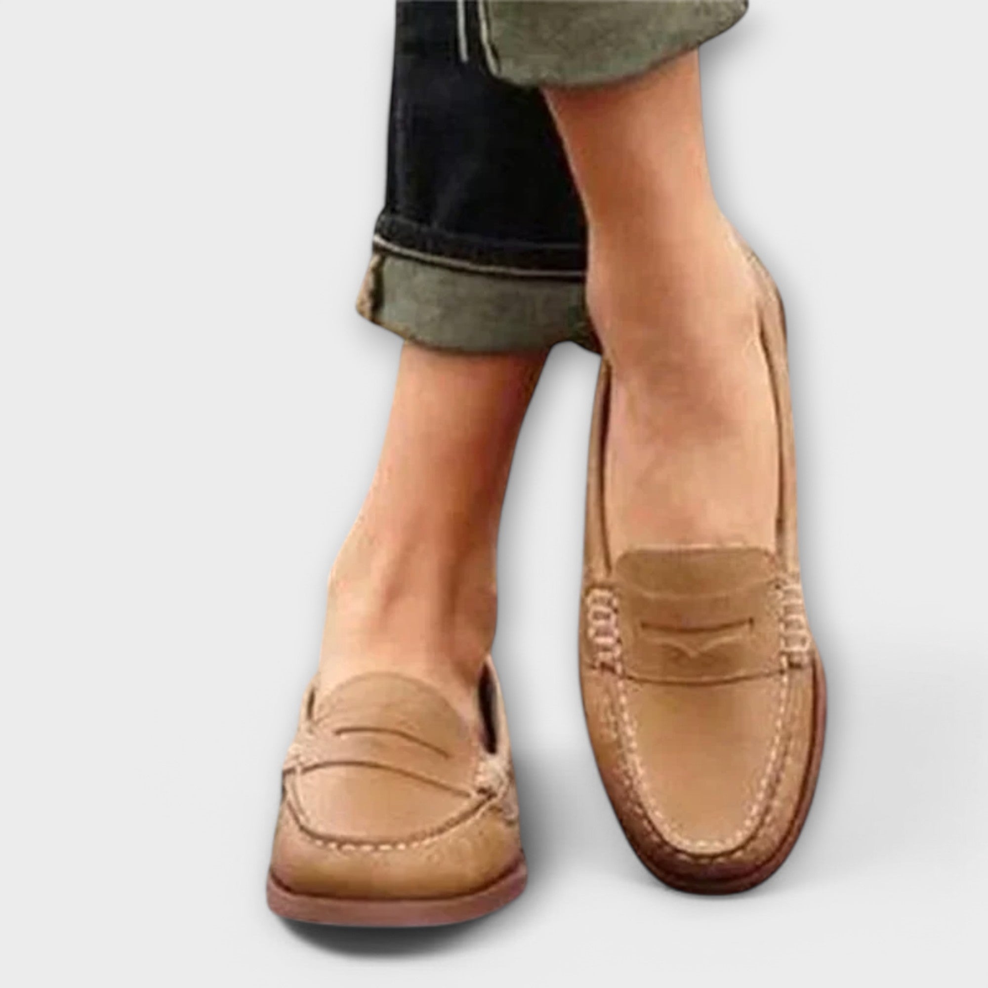 Oda - Klassiske Brune Loafers