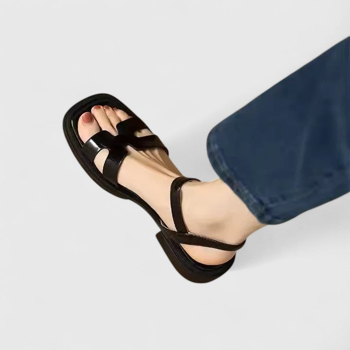 Marianne - Elegante Flate Sandaler