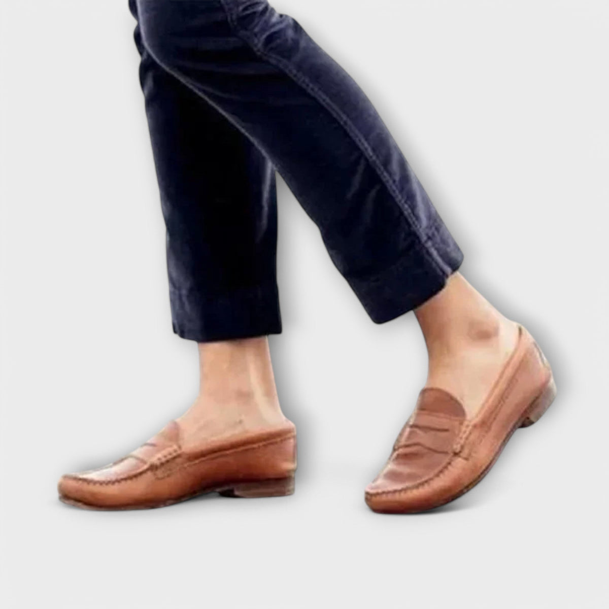 Oda - Klassiske Brune Loafers