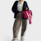 Guro - Nostalgiske jeans med leopardmønster