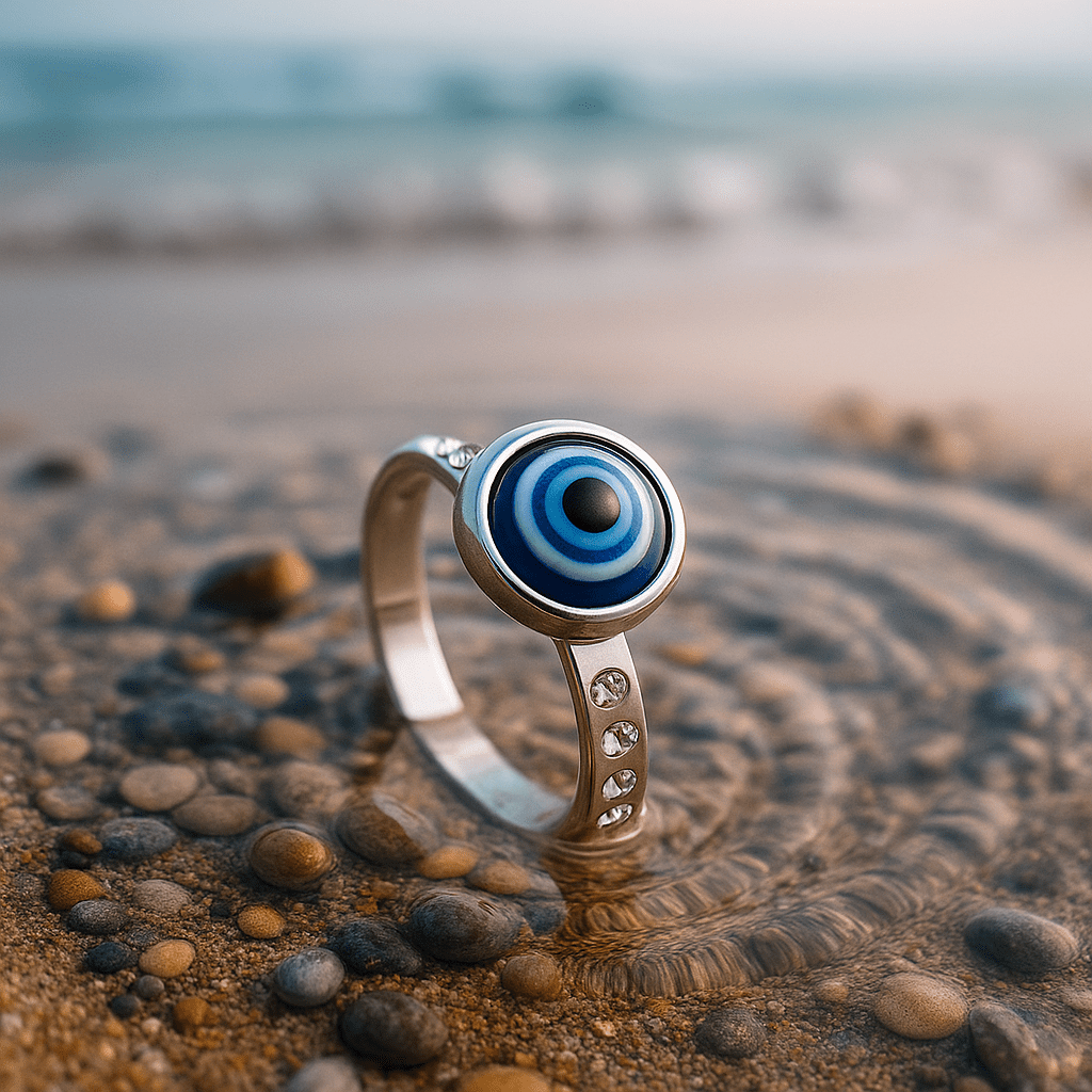 Dordi - Sølv Marmor-Ring
