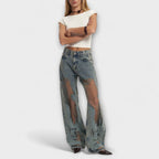 Silje - Klare Blå Jeans