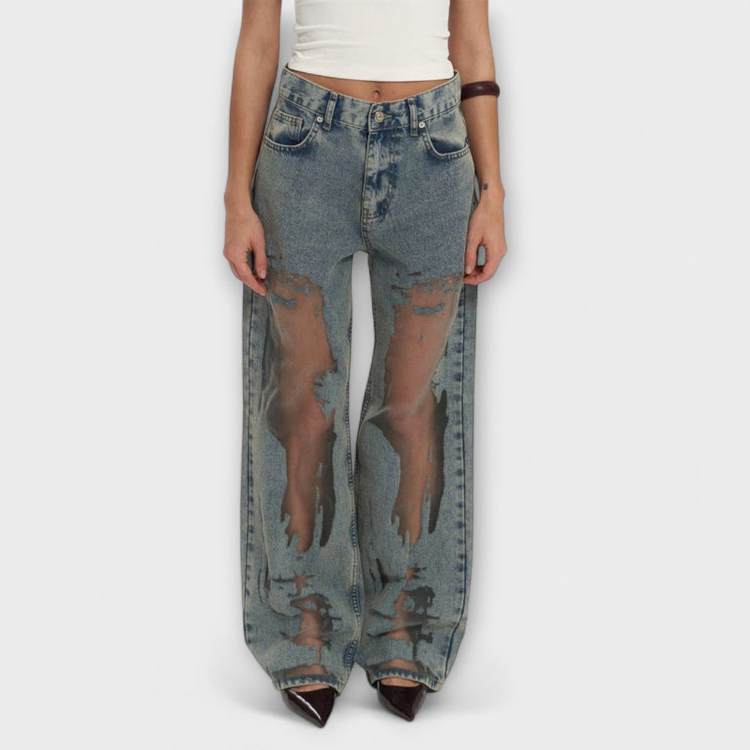 Silje - Klare Blå Jeans