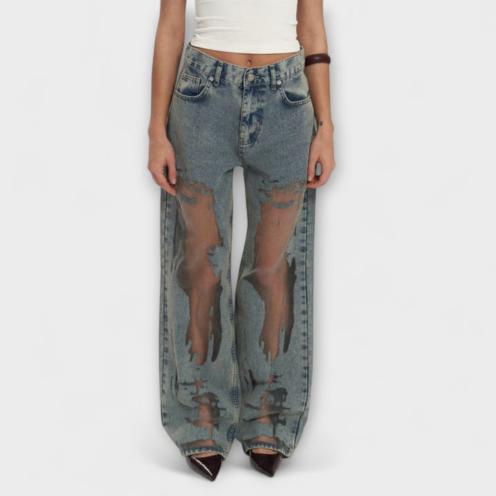 Silje - Klare Blå Jeans
