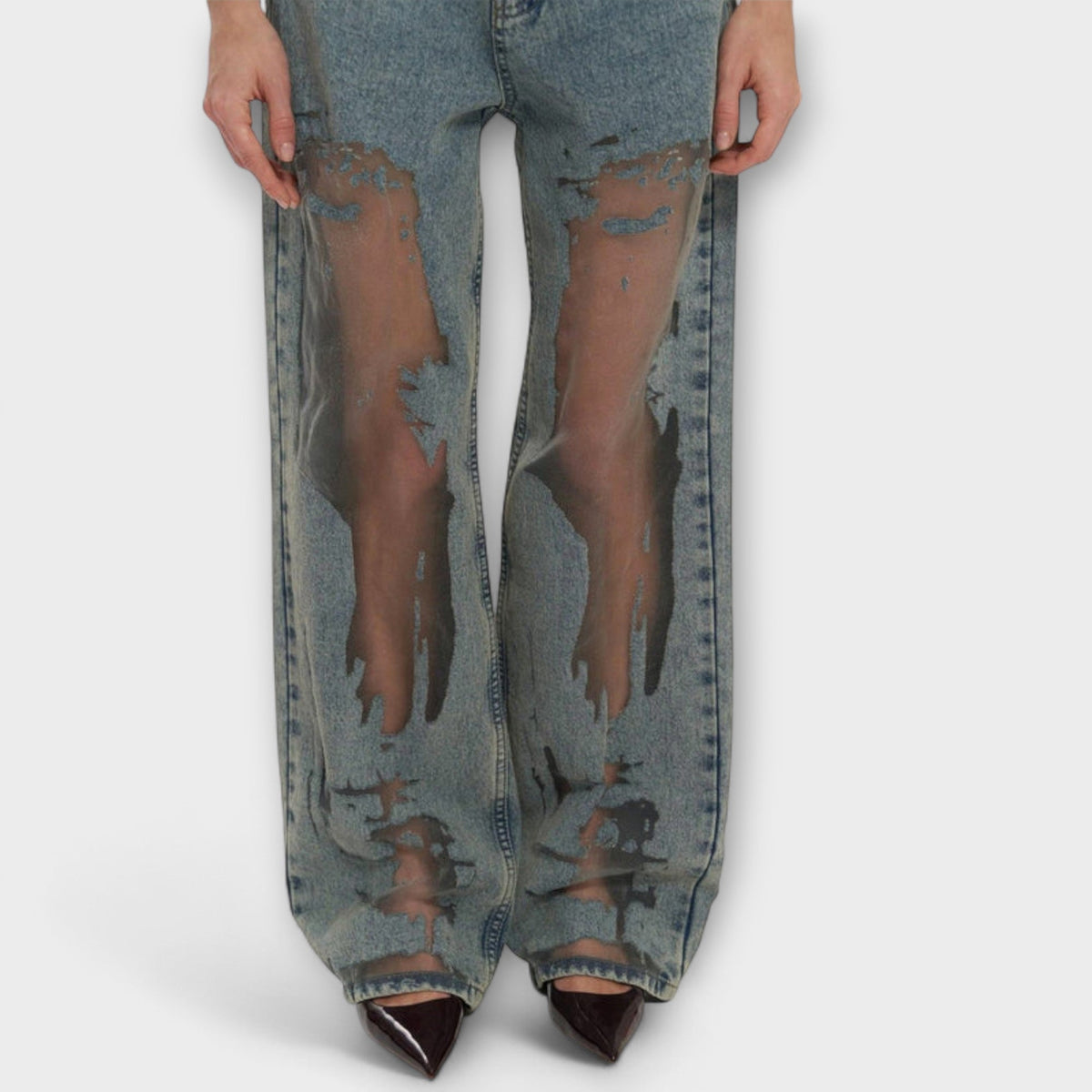 Silje - Klare Blå Jeans