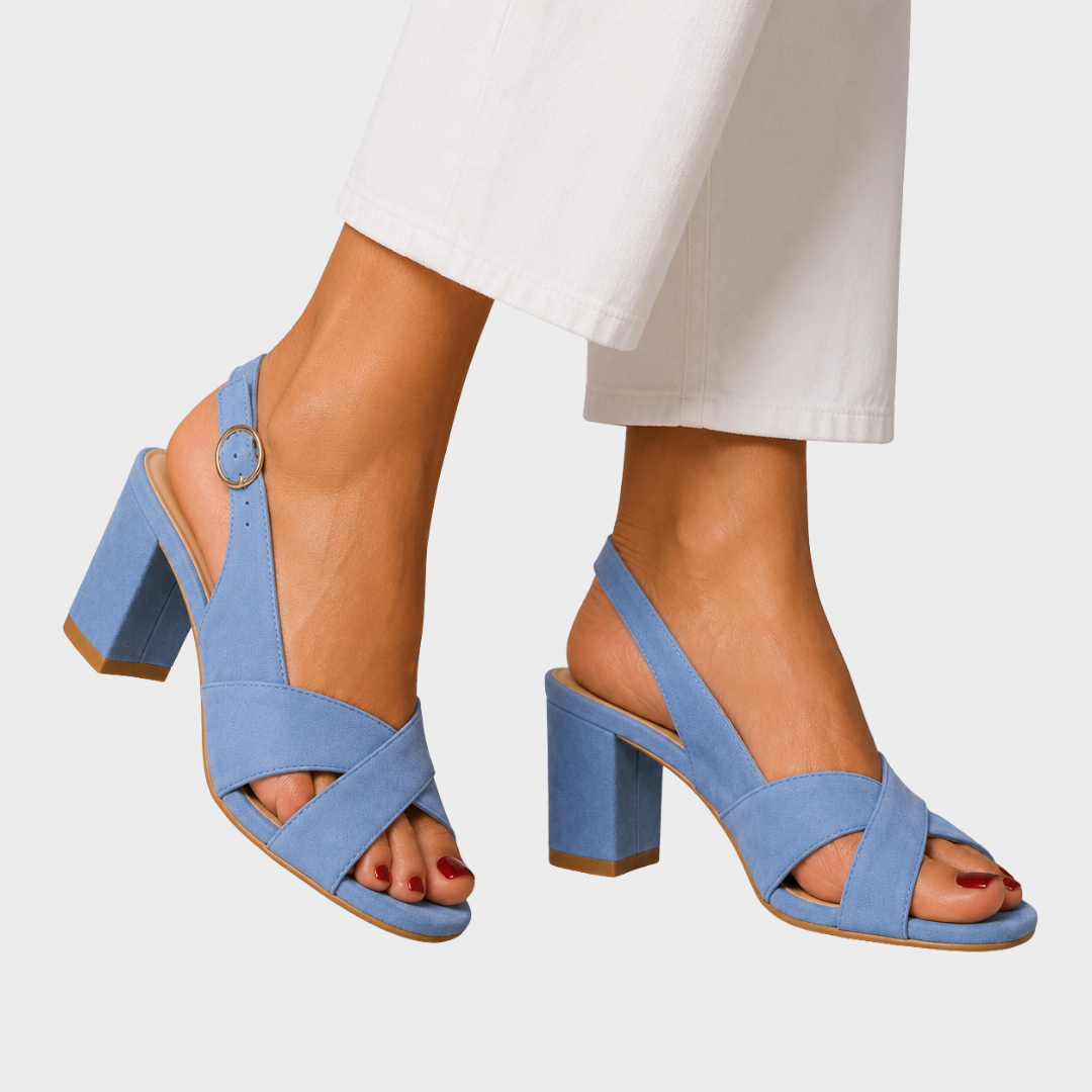 Camilla - Elegante Sandaler med kryssrem