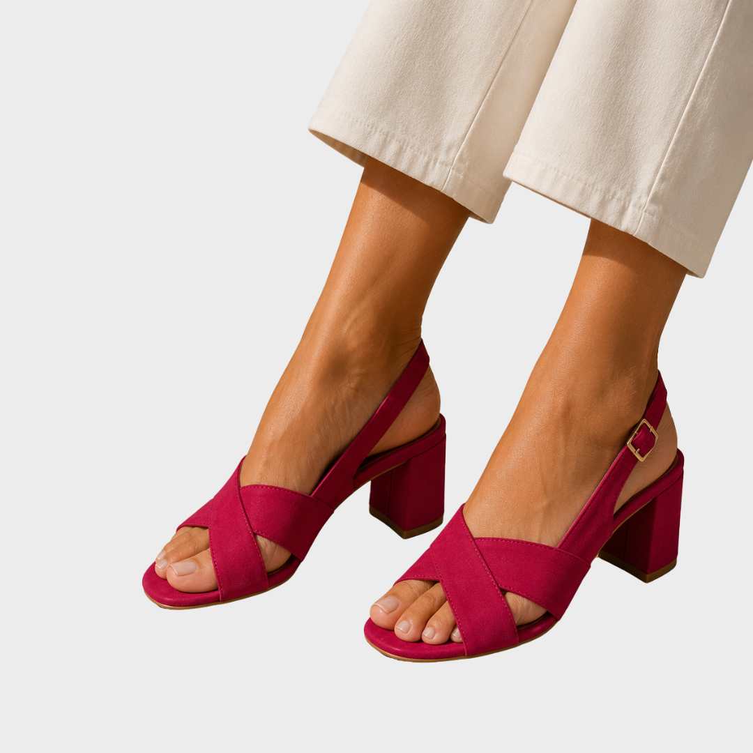 Camilla - Elegante Sandaler med kryssrem