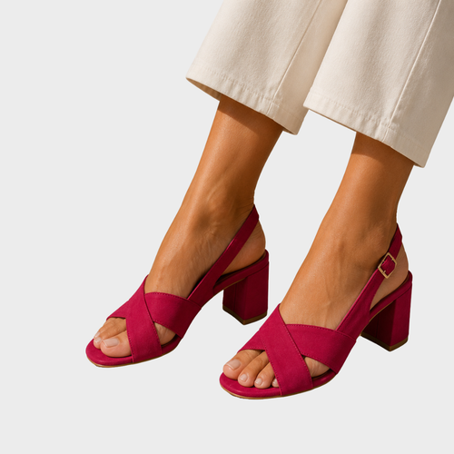 Camilla - Elegante Sandaler med kryssrem